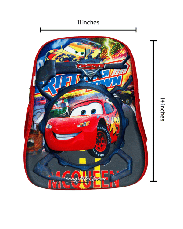 Lightning Mcqueen Adventure 3D Backpack