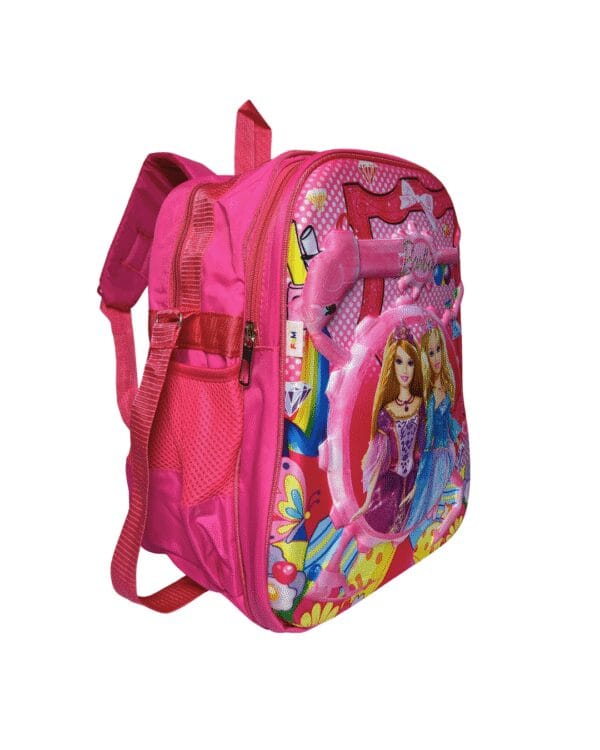 Barbie 3D Pink School Bag for Girls