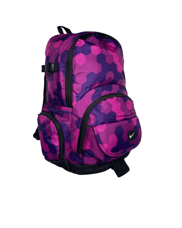 Nike Backpack – Purple Hex Print