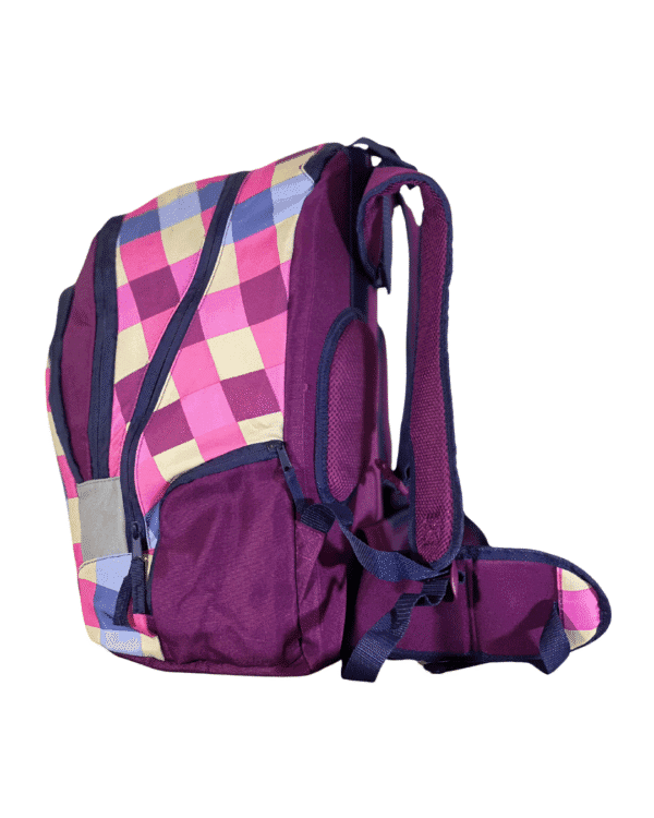 Magenta Cruise BackPack With Raincoat