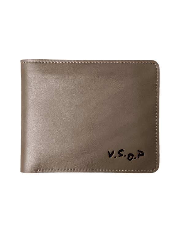 V.S.O.P Mocha Leather Wallet