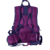 Magenta Cruise BackPack With Raincoat