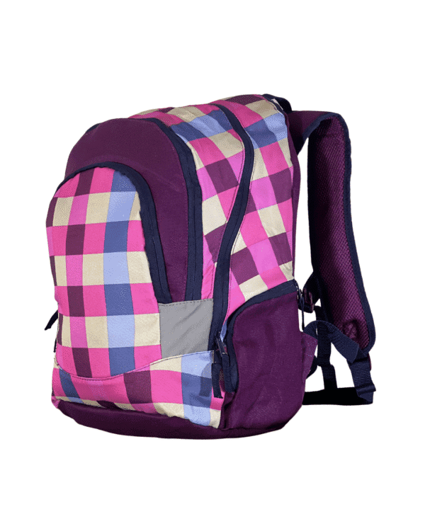 Magenta Cruise BackPack With Raincoat