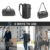 Garment Duffle Bags for Travel, Convertible with Shoe Compartment,3 in 1 Waterproof Travel Bag with Shoulder Strap for Men Women